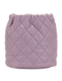 CC Diamond-Quilted Bucket Bag, &pound;3,500, Handbags, Purple, Leather, Back view